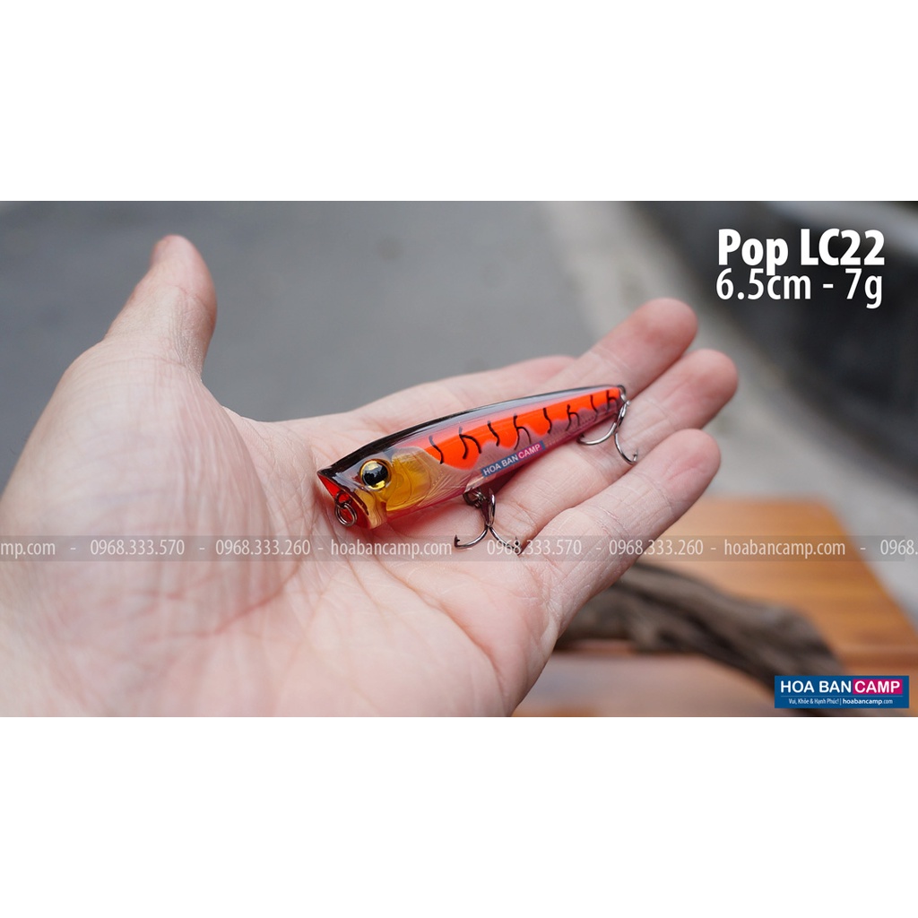 Mồi Lure Pop Megabarra LC22 | 6.5cm – 7g