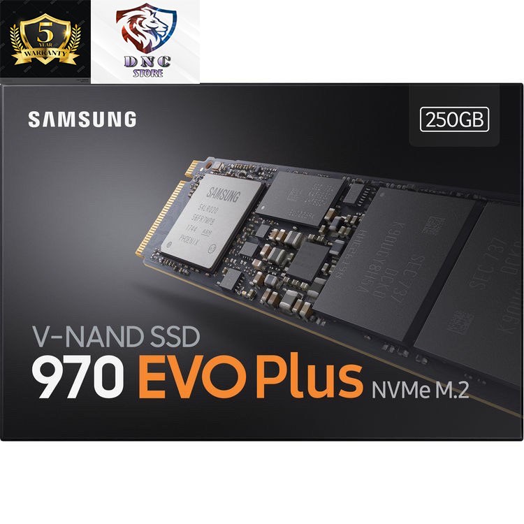 Ổ cứng SSD Samsung 250GB 970 EVO Plus M2 - PCle NVMe 2280