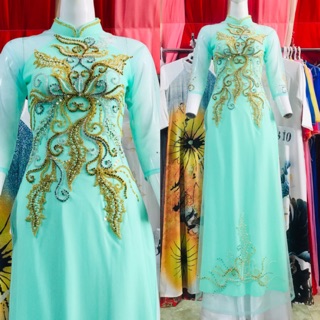 Áo dài chiffon 4 tà