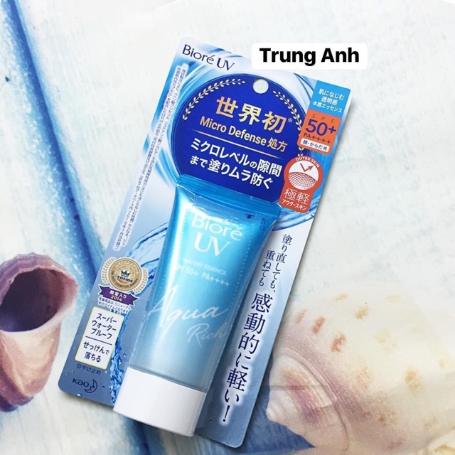 Kem chống nắng Biore UV Aquarich Watery Esseces Nhật Bản