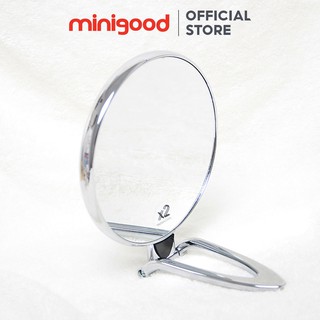 Gương trang điểm 2 mặt tiện dụng (tròn) Minigood phong cách Hàn Quốc-2-376301