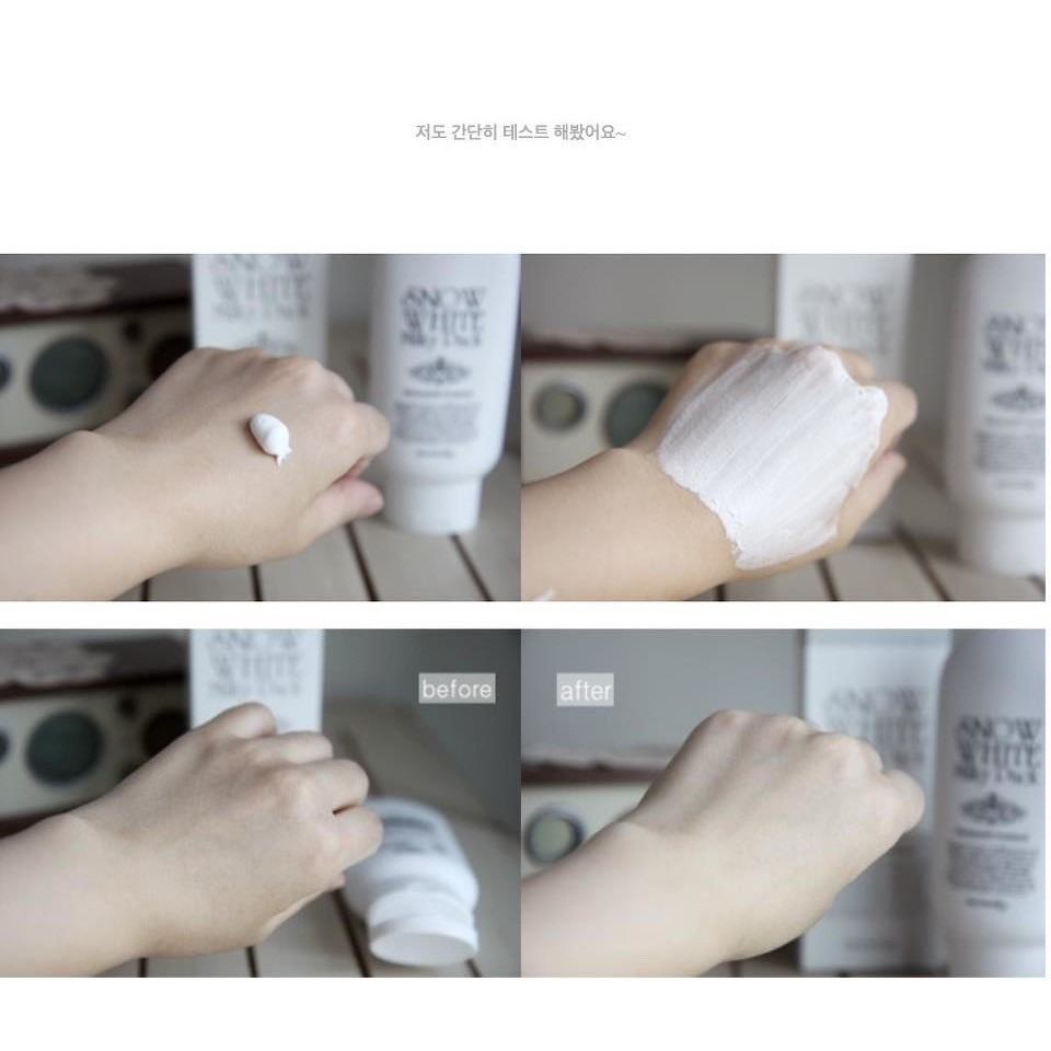 Kem tắm trắng body và mặt Snow White Milky Pack 200ml. | BigBuy360 - bigbuy360.vn