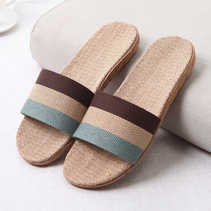 Dép cói nam nữ quai ngang 3 màu