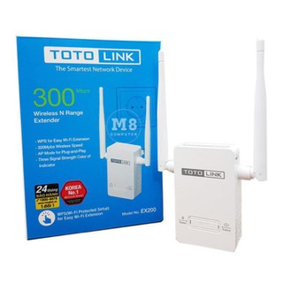 Thiết bị Kích sóng WiFi Repeater TOTOLINK EX200 - CAM KẾT CHÍNH HÃNG