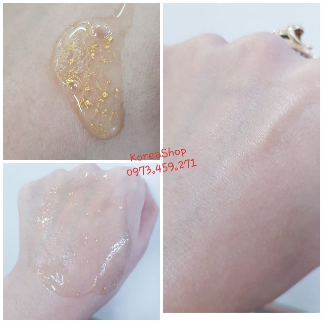 Tinh chất vàng 24K Gold shot ampoule ample:n coreana căng bóng da