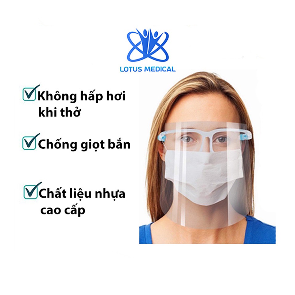 Mặt nạ chắn giọt bắn Mica chống dịch Kính chắn giọt bắn trong suốt