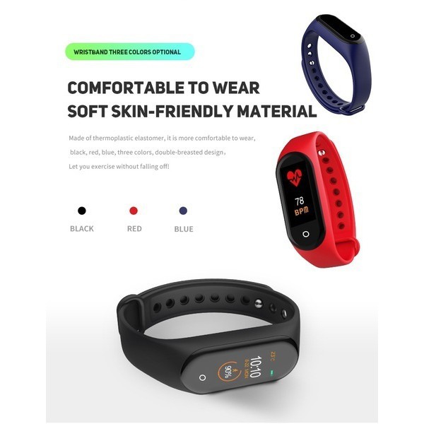 Xiaomi Band 4 Vòng đeo tay thông minh Tập thể dục Vòng đeo tay theo dõi nhịp tim Smart Band Sport Watch M4