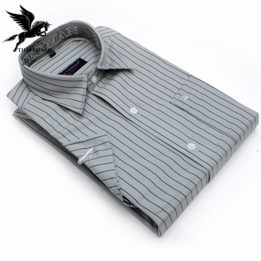 Áo sơ mi nam trung niên tay ngắn vải Đũi mềm mát chống nhăn bền màu mặc BAO ĐẸP | BigBuy360 - bigbuy360.vn