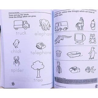 Bộ 3c - Jumbo - English + Maths + Science (Nursery, K1, K2)