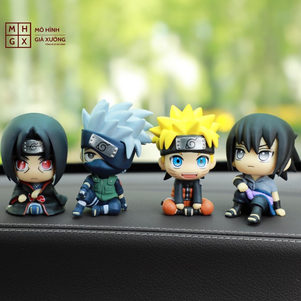 Mô hình Naruto cửu vĩ Sasuke Itachi Kakashi cực chất, gần 50 mẫu kiểu dáng figure anime naruto chibi siêu cute đẹp mắt