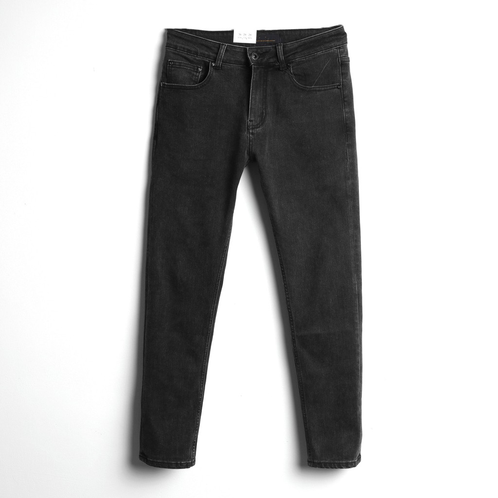Quần jean nam co giãn cao cấp , jean màu xám slim fit trẻ trung 041L TOBY TBJ03 | BigBuy360 - bigbuy360.vn