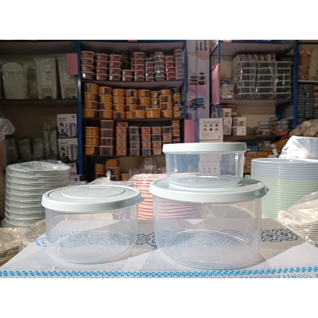 Hộp Thực Phẩm, Hộp Nhựa Hình Tròn Cao Cấp Hokaido Inochi - Không Mùi Nhựa Sử Dụng An Toàn Trong Lò Vi Sóng