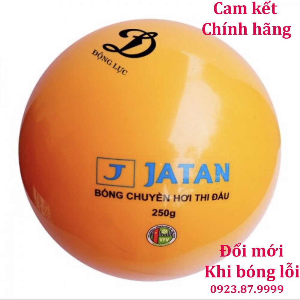 (CHÍNH HÃNG) Bóng chuyền hơi Động Lực Jatan 250 g, 200g + Tặng kim bơm bóng