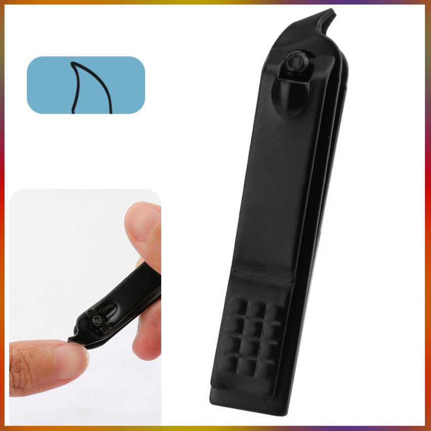 Bộ Bấm Móng Tay M04 07 Món Chuyên Nghiệp Mạ Thép Đen Chống Gỉ An Toàn Tuyệt Đối