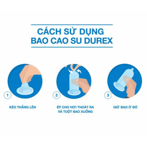 Bao Cao Su Durex Kingtex - Hộp 3 bao