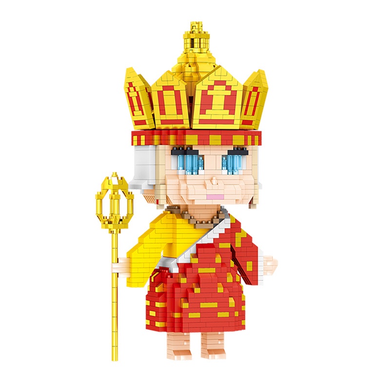 Đồ Chơi Lắp Ráp Chú Khỉ Đường Phố Cho Bé LZ8061 / 2