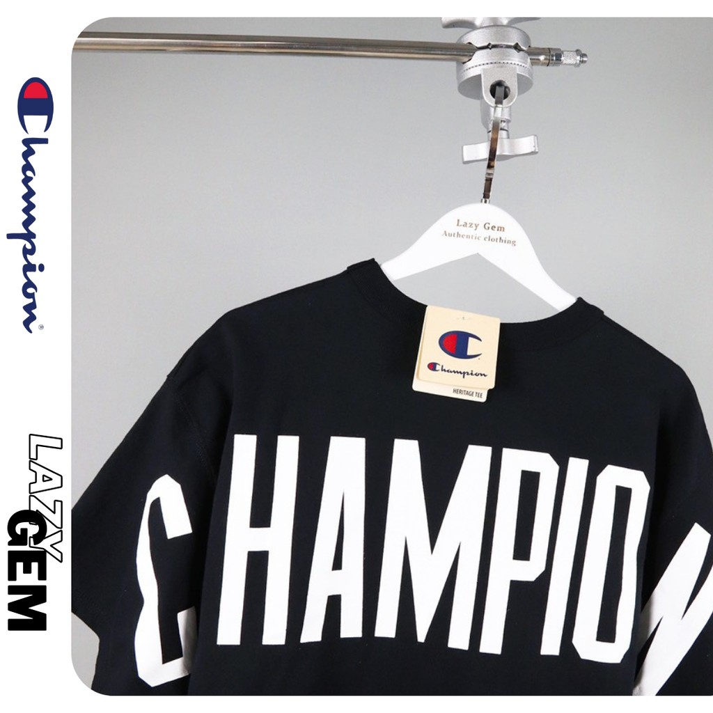 [ CHAMPION CHÍNH HÃNG ] Áo Champion BIG LOGO HERITAGE - AUTHENTIC 100% ĐƯỢC NHẬP TRỰC TIẾP TỪ MỸ | BigBuy360 - bigbuy360.vn