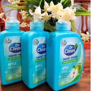 Nước rửa tay diệt khuẩn, hương trái cây DrClean 200ml