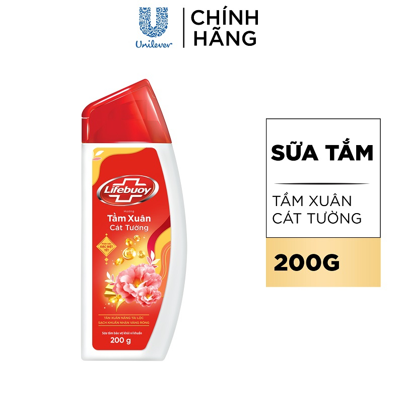 [HB gift - BW] Sữa tắm Lifebuoy 200g (GIAO MÙI NGẪU NHIÊN)