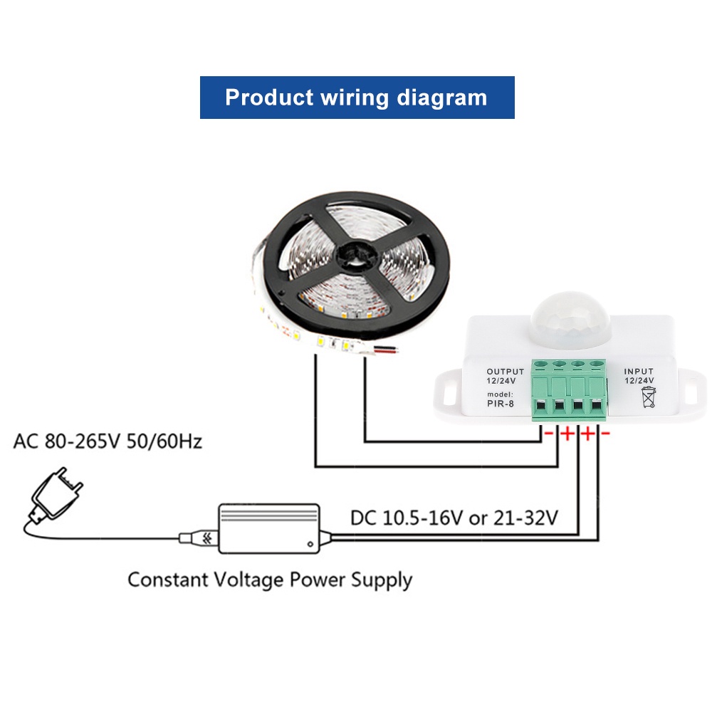 Mô đun cảm biến hồng ngoại 12V 24V DIYMORE chuyên dụng dành cho tủ quần áo và nhiều mục đích khác