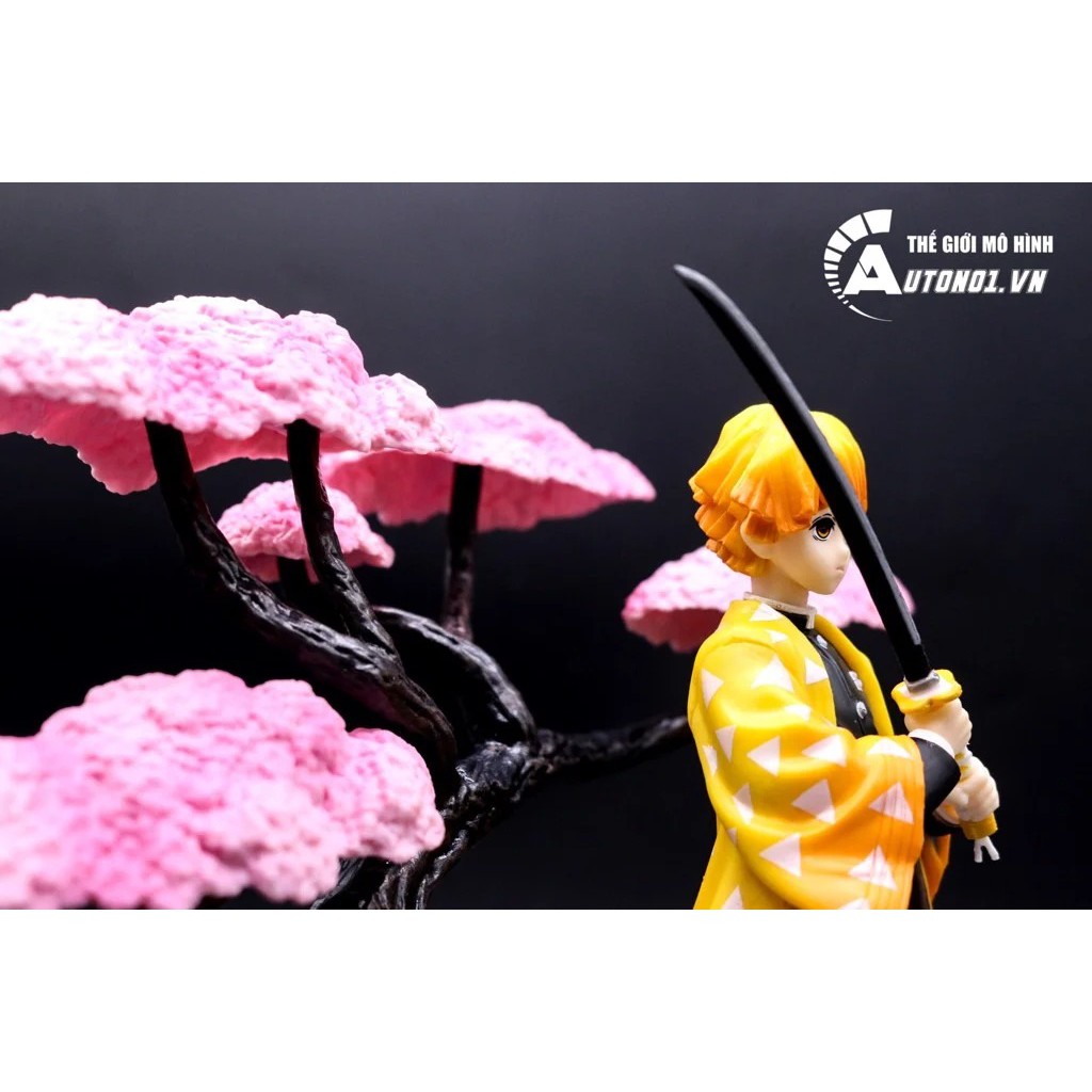 MÔ HÌNH NHÂN VẬT KIMETSU NO YAIBA - AGATSUMA ZENITSU 19 CM 7036