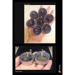 Nến Tealight đen Nến đen