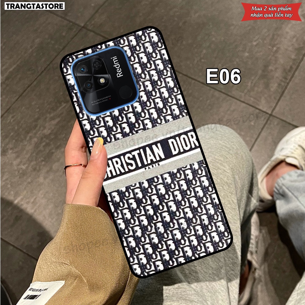 Ốp lưng Xiaomi Redmi 10C - Redmi 9C - Redmi 10A in hình họa tiết các thương hiệu nổi tiếng thế giới 2022