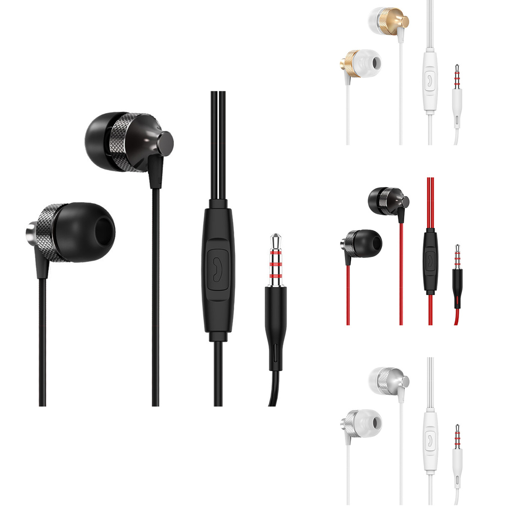 Tai Nghe Nhét Tai Ms Jack 3.5mm Bass Trầm Có Micro Thiết Kế Thời Trang | BigBuy360 - bigbuy360.vn