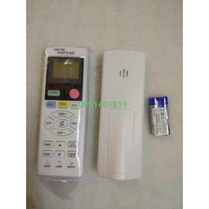 Điều Khiển Máy Lạnh Sanyo ( Hàng Đời Mới )