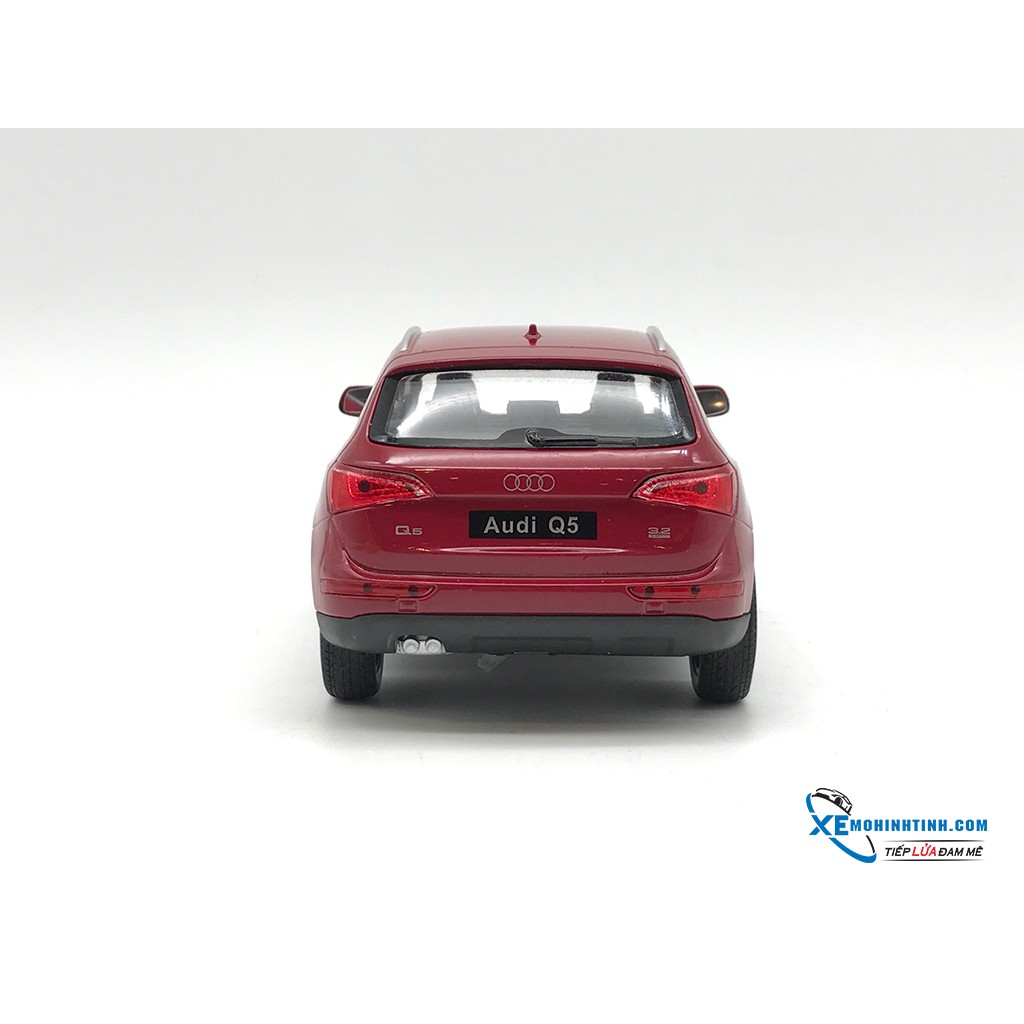 Xe Mô Hình Audi Q5 1:24 Welly (Đỏ)