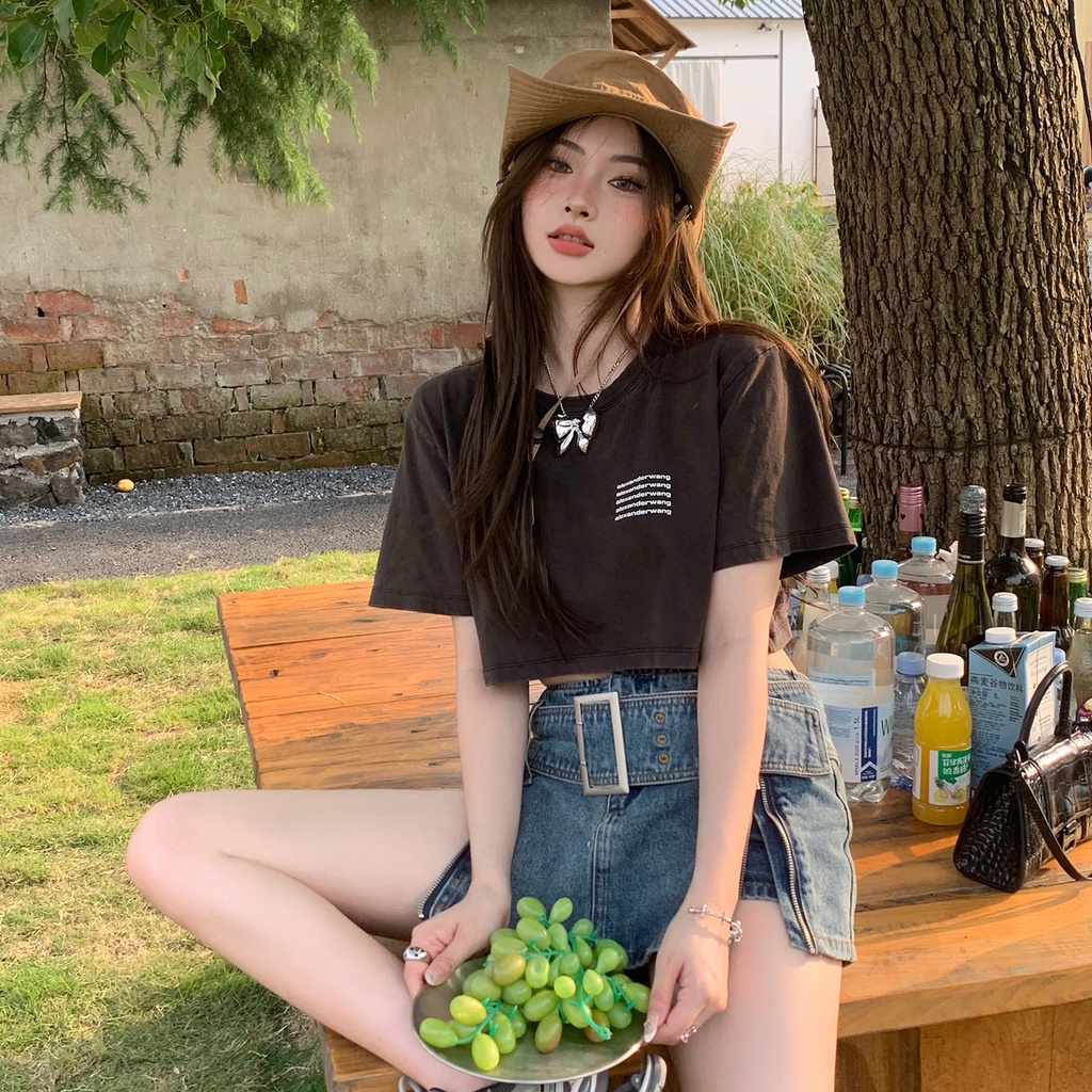 Nón Tai Bèo Vải Mỏng Thoáng Khí Phong Cách Cao Bồi Phương Tây Thời Trang Mùa Hè Cho Nữ