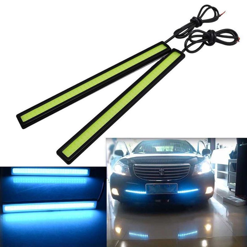 Đèn LED COB màu xanh dương siêu sáng , chống thấm nước cho xe hơi