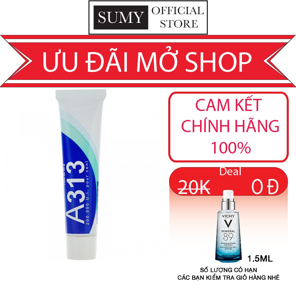 Kem RETINOL A313 giảm mụn giúp sáng da và cải thiện dấu hiệu lão hoá - SUMY