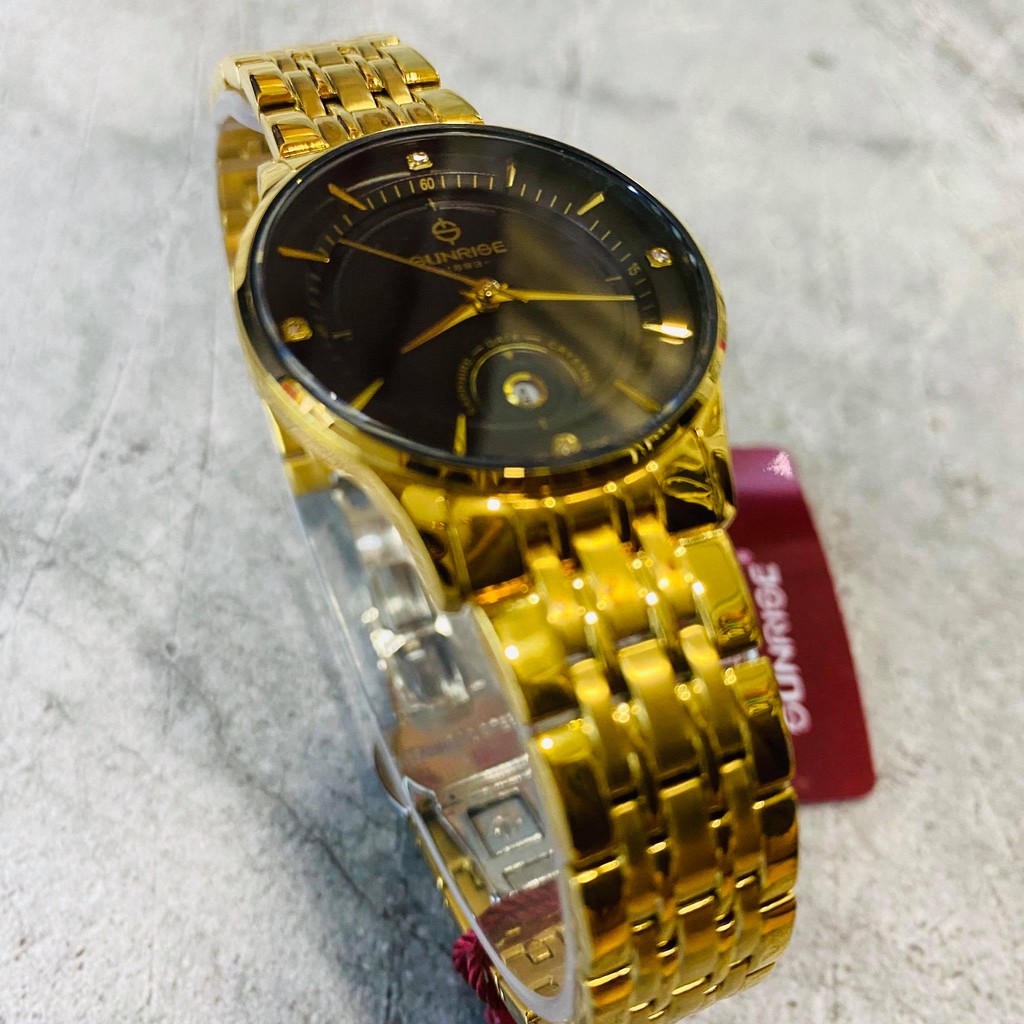 Đồng hồ Sunrise nữ chính hãng Nhật Bản L2223.SA.G.D - kính saphire chống trầy - bảo
