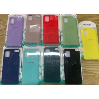 Ốp lưng Samsung A31 dẻo màu kiểu chống bẩn