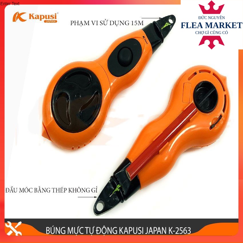 BÚNG MỰC TỰ ĐỘNG KAPUSI JAPAN K-2563 - BẬT MỰC TỰ ĐỘNG TIÊU CHUẨN NHẬT BẢN