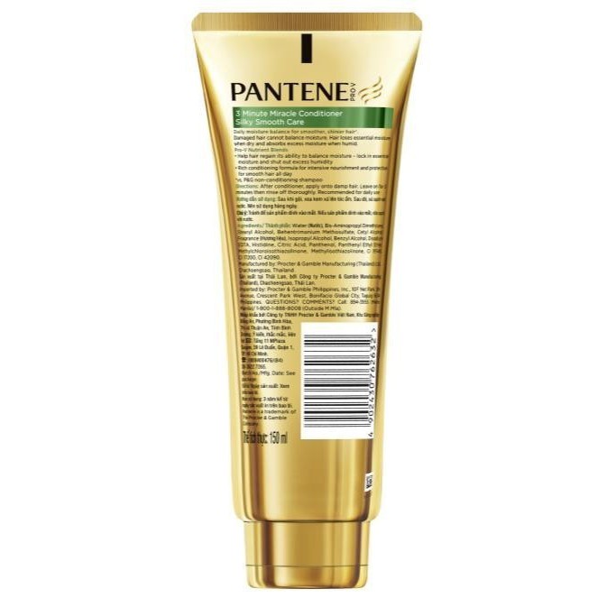 Kem Xả Pantene 3 Phút Diệu Kì chai 150ML, kem xả tóc mềm mượt, kem xả ngăn rụng tóc | BigBuy360 - bigbuy360.vn