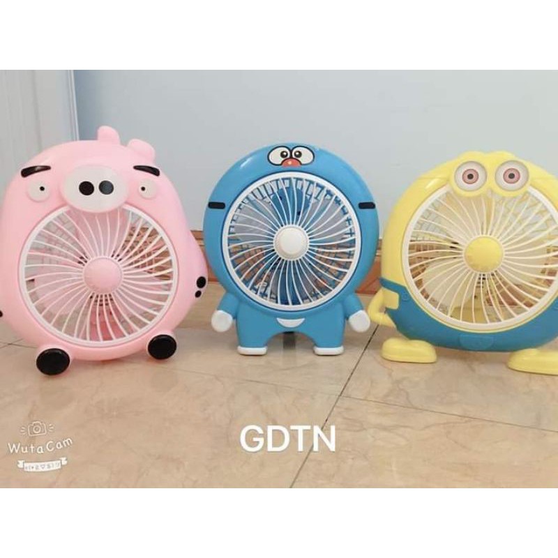 Quạt cắm điện mini hình thú