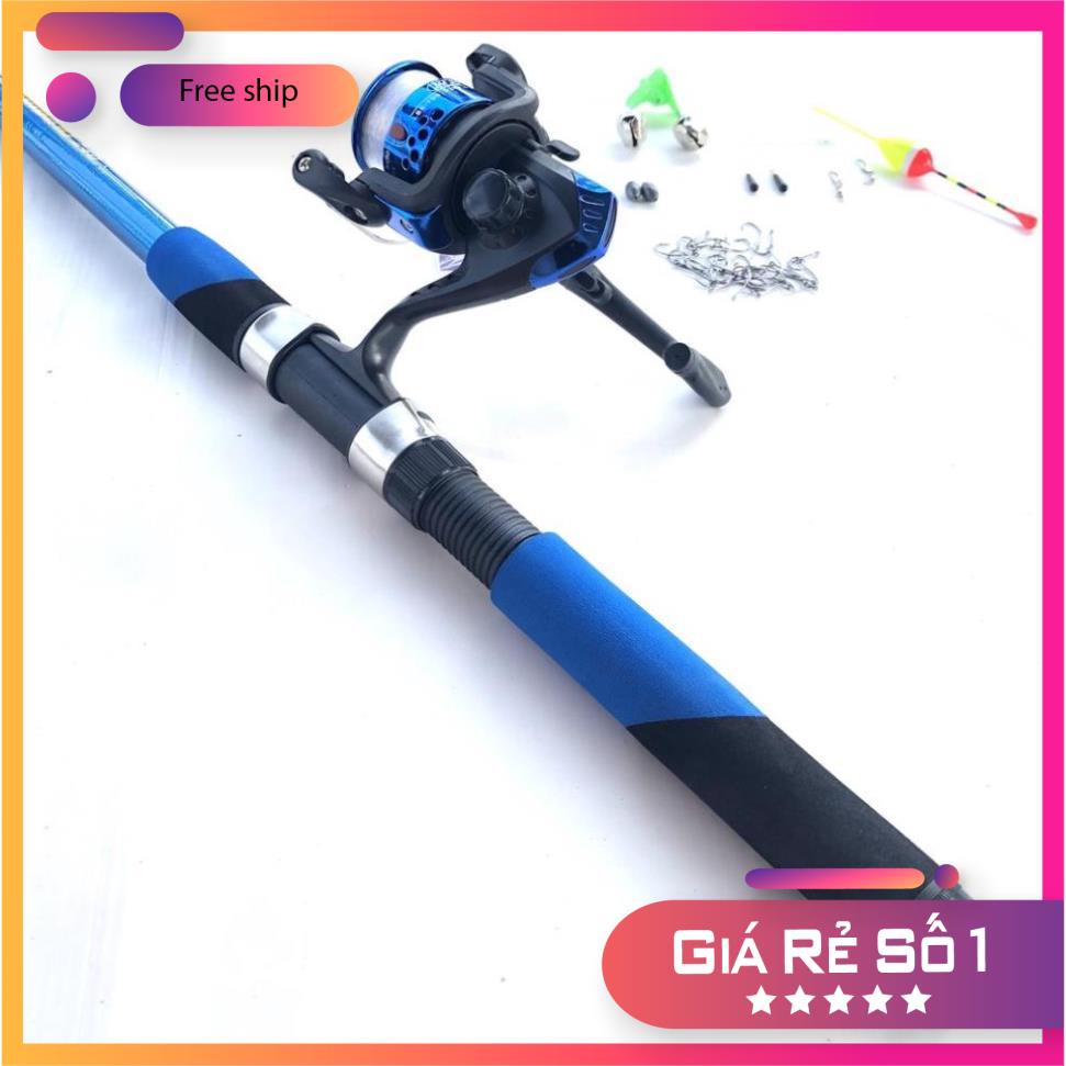🐠 Cần câu máy shimano Tặng kèm phụ kiện 1m8 - 3m6 T1999 ĐỒ CÂU CHẤT LUONG 🐠