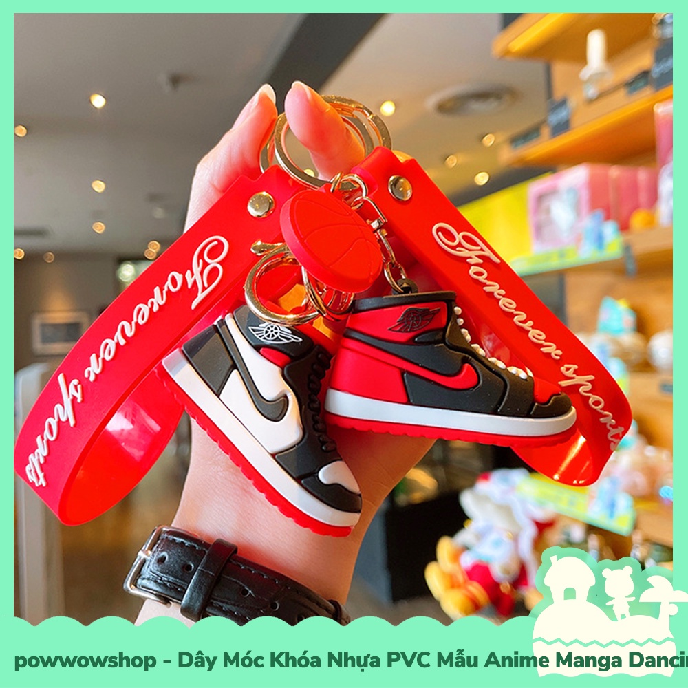 [Sẵn VN - Hỏa Tốc] Dây Móc Khóa Nhựa PVC Mẫu Hình Giày Dancing Shoes