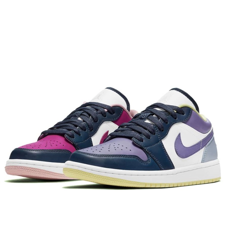 Giày thể thao bóng rổ JD1 cổ thấp - Nike Air Jordan 1 Low SE Magenta DJ4342-400