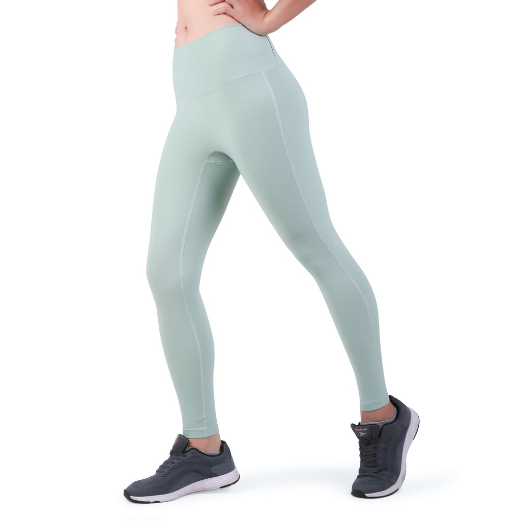 Quần tập gym yoga legging nữ Fitme Zeta v1 logo to chất thun co giãn 4 chiều, thấm hút mồ hôi tốt