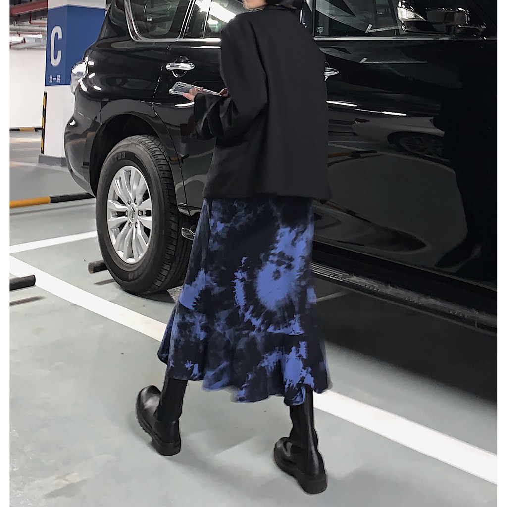 Chân Váy Midi Dài / Ngắn Lưng Cao Dáng Rộng Thời Trang Cho Nữ | BigBuy360 - bigbuy360.vn