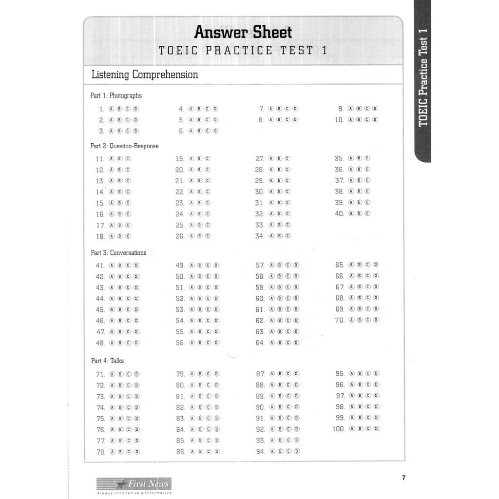 Sách - Barron's_TOEIC Practice Exams (S+4CD) Tặng Bút Bi