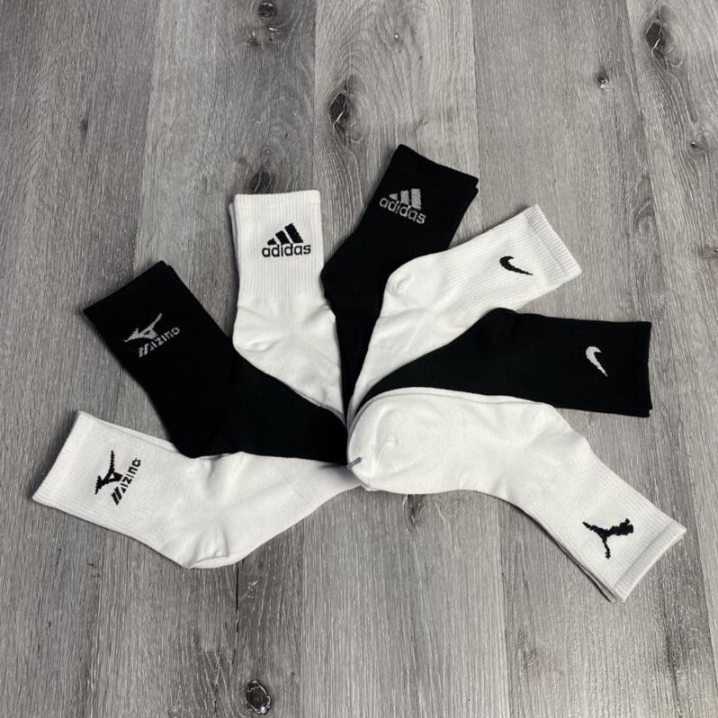 Tất vớ dệt kim Nike, Adidas,Puma,Mizuno,Jordan,Drew,NY,MLB,Vans,cổ cao,tất/vớ nam nữ,Unisex,thời trang,thể thao,bóng đá.