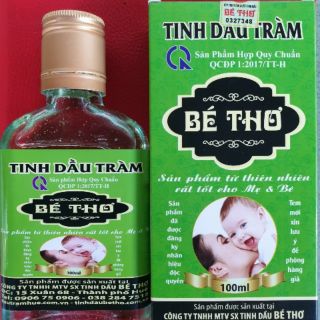 TINH DẦU TRÀM BÉ THƠ MÀU XANH CHAI 50 VÀ 100ML