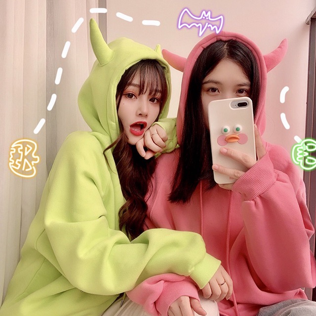 Áo hoodie có sừng 5 màu | BigBuy360 - bigbuy360.vn