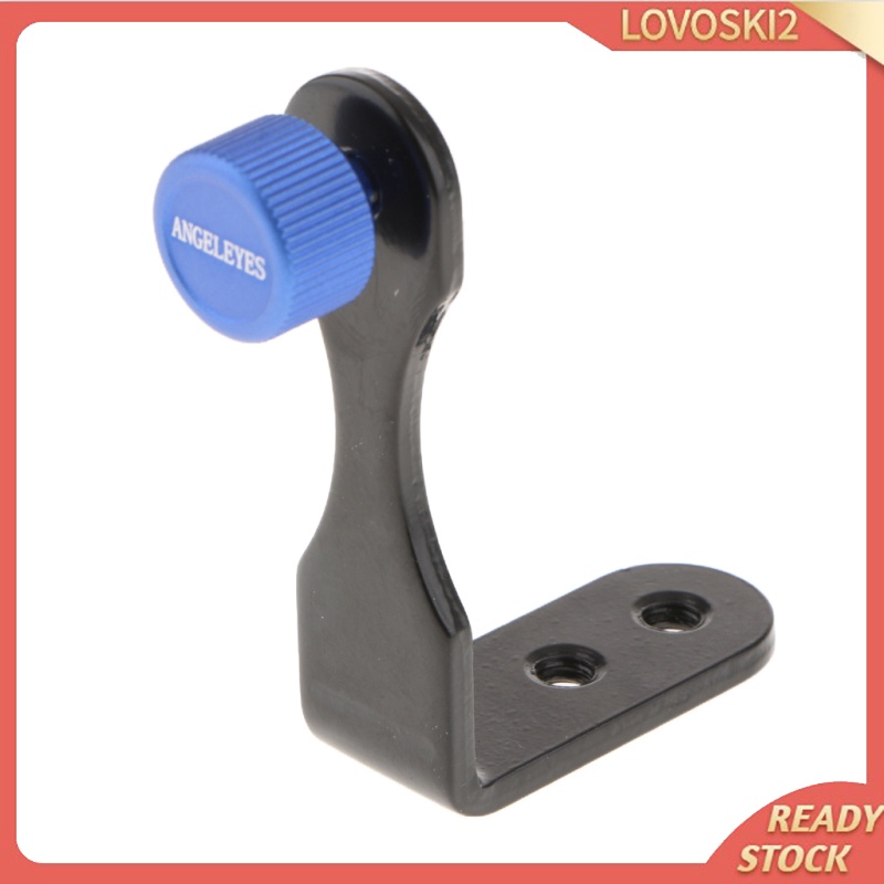 [LOVOSKI2]Binoculars Accessory Mount Tripod Adapter 1/4\" 2x Quick Plate Hole Rose Gold