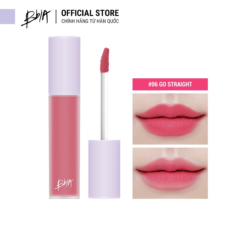 Son Kem Lì Bbia Never Die Tint Version 2 - Love Series (4 màu) 4.8g - Bbia Official Store