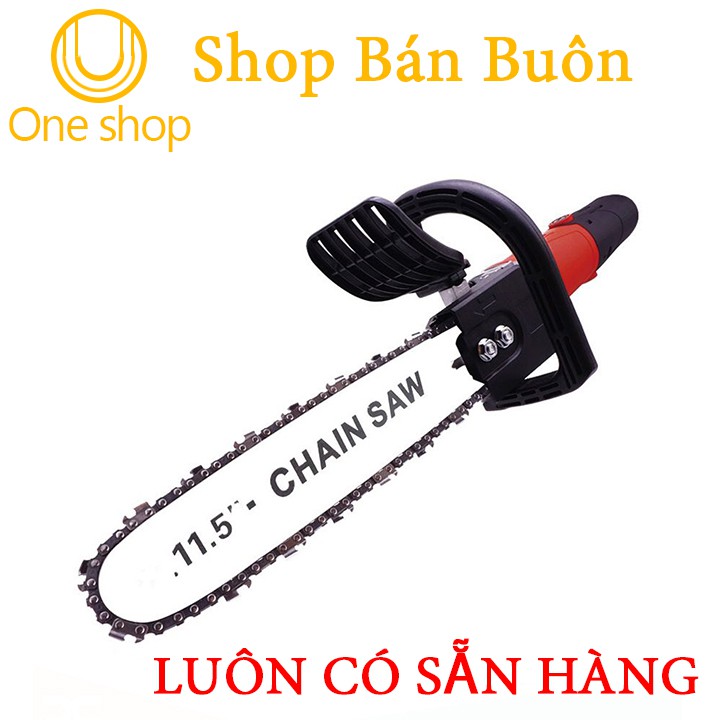 Bộ Lưỡi Cưa Xích Gắn Máy Cắt Mài Cầm Tay Chain Saw 11.5 Inch